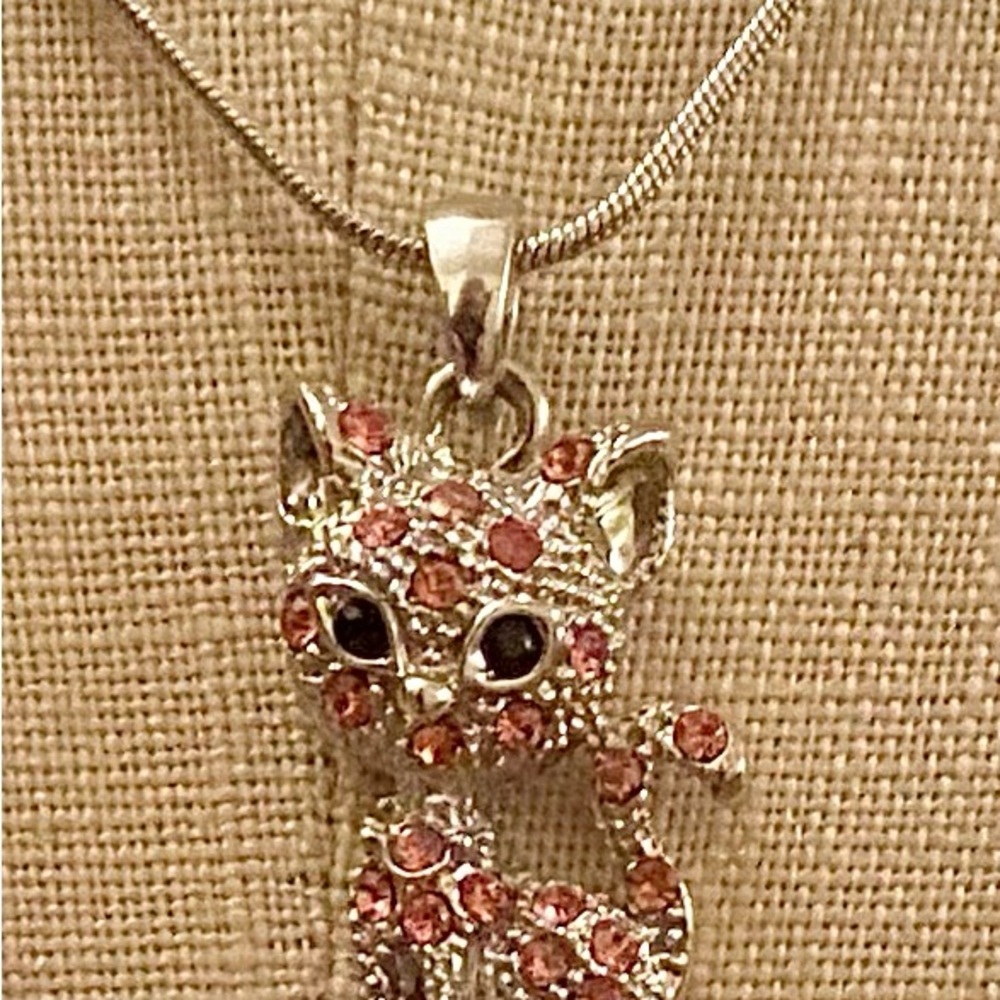 Cat Necklace vintage 🐈